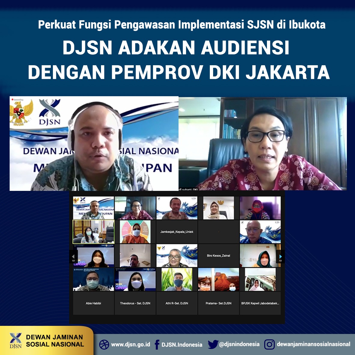 Perkuat Fungsi Pengawasan Implementasi SJSN di DKI Jakarta